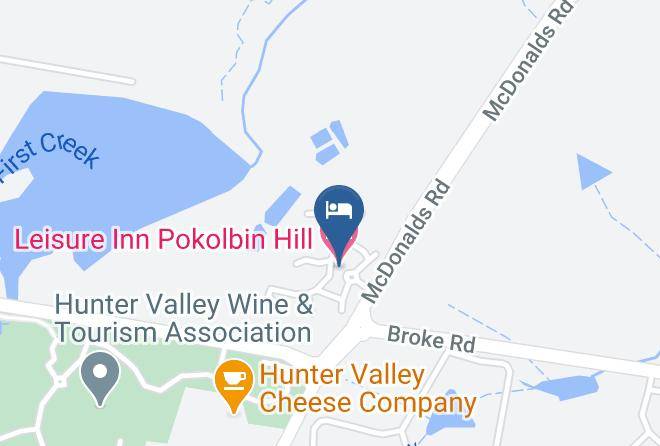 Cessnock - Leisure Inn Pokolbin Hill Maps