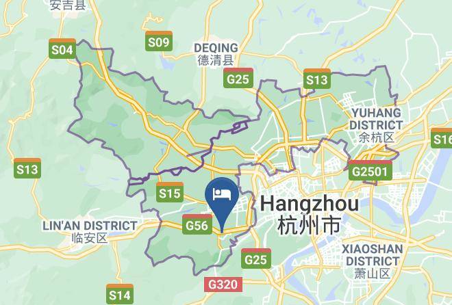 Hangzhou - Leisure Lake The Dragon Hotel Maps