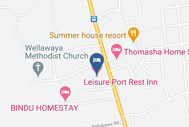 Badulla - Leisure Port Rest Inn Maps