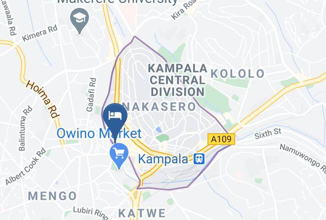 Kampala Cityncil - Leisure Tec Hotel Maps