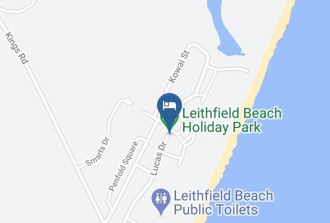 Hurunui - Leithfield Beach Holiday Park Maps