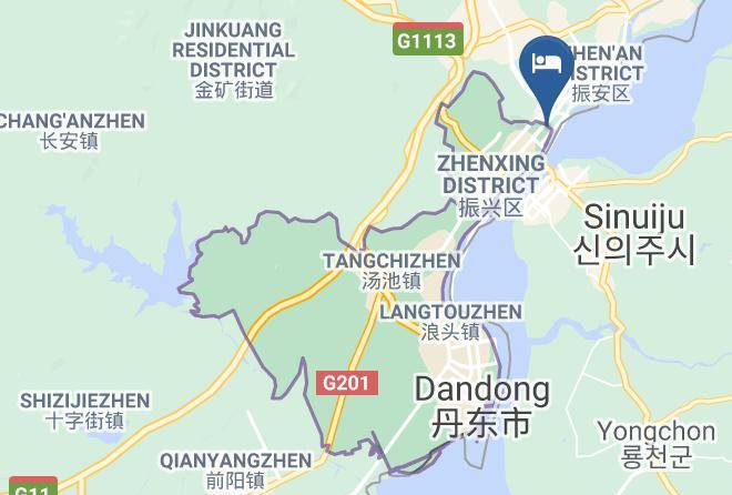 Dandong - Lejia Hotel Maps