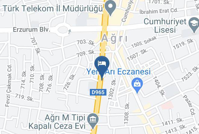 Agri Alpaslan - Le Ka Grand Sah Otel Maps