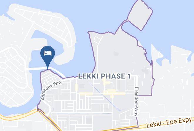 Eti Osa - Lekki Waterside Hotel Maps