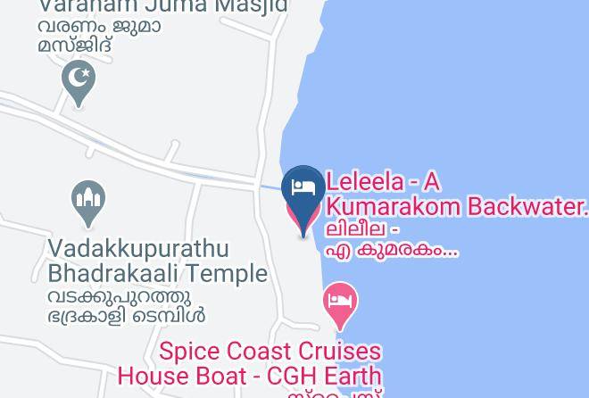 Cherthala - Leleela A Kumarakom Backwater Boutique Resort Maps