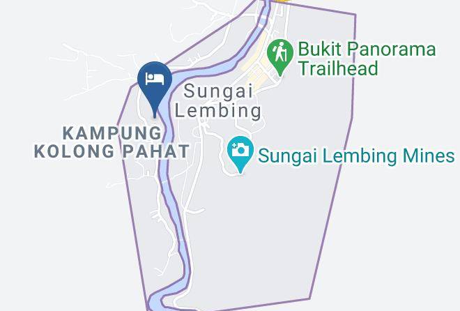 Kuantan District - Lembing Riverview Resort Maps