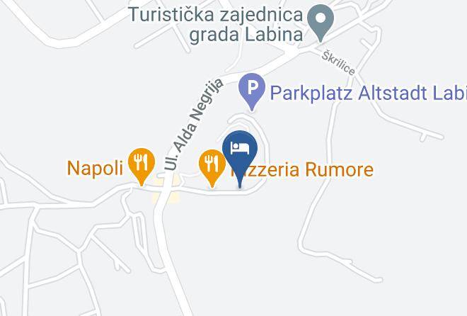 Labin - Lemechi San Marco Difuzni Hotel Maps