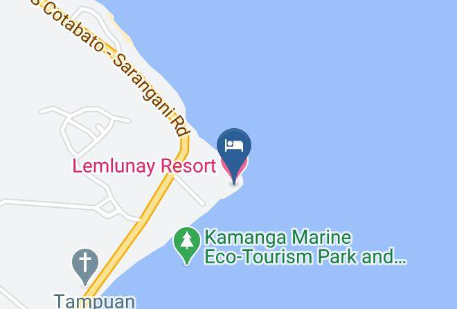 Sarangani - Lemlunay Resort Maps