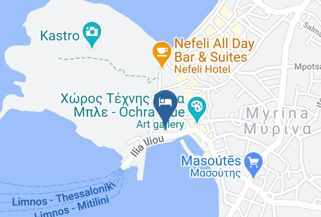 Lemnos - Lemnos Hotel Maps