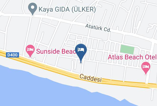 Konakli - Lemon Beach Otel Maps