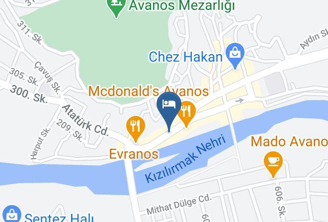 Avanos - Lemon Cave Suites & Coffee Maps
