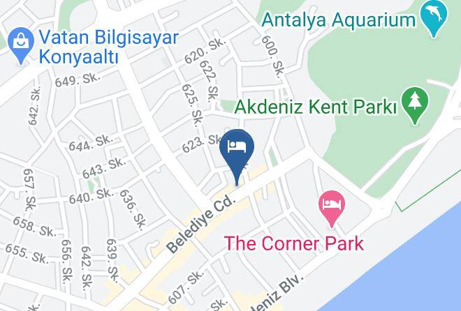 Konyaalti - Lemon Hotel Maps