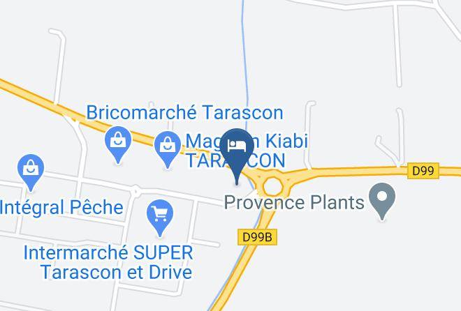 Bouches Du Rhone - Lemon Hotel Tarascon Maps