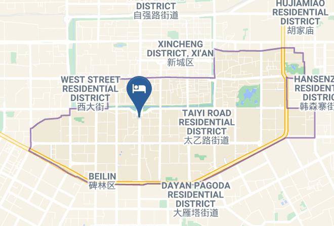 Xi An - Lemon Hotel Maps