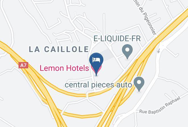 Bouches Du Rhone - Lemon Hotels Maps