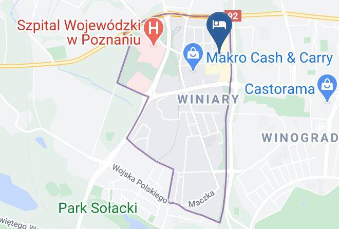 Poznan - Lemon Plaza Hotel Poznan Maps
