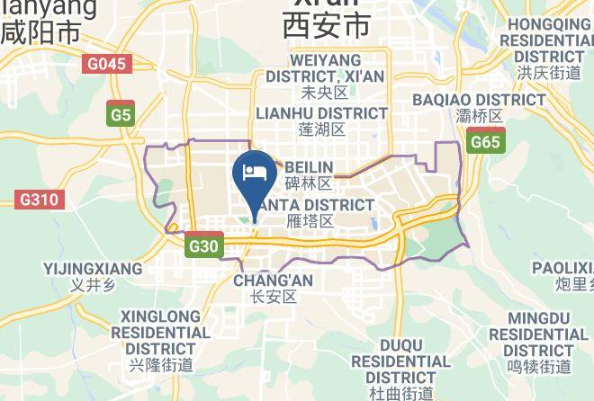 Xi An - Lemon Poman Hotel Maps