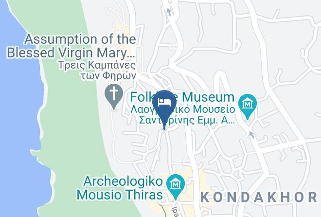 Thira - Lemon Suites Maps