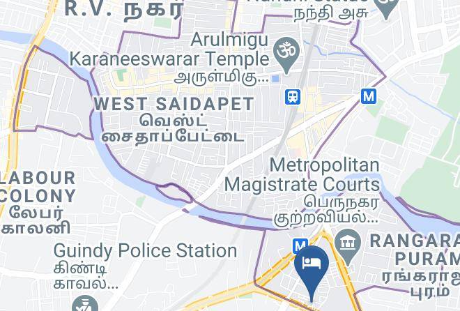 Lemon Tree Hotel Chennai Map