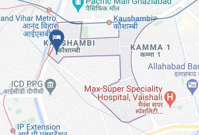 New Delhi - Lemon Tree Hotel East Delhi Mall Maps