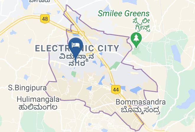 Bengaluru - Lemon Tree Hotel Electronics City Bangalore Maps