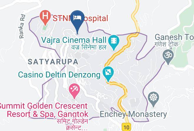 Gangtok - Lemon Tree Hotel Gangtok Maps