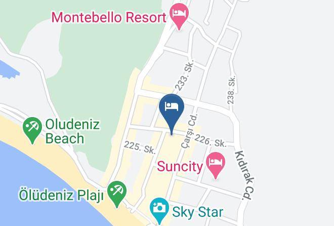 Fethiye - Lemon Tree Hotel Hotel Maps
