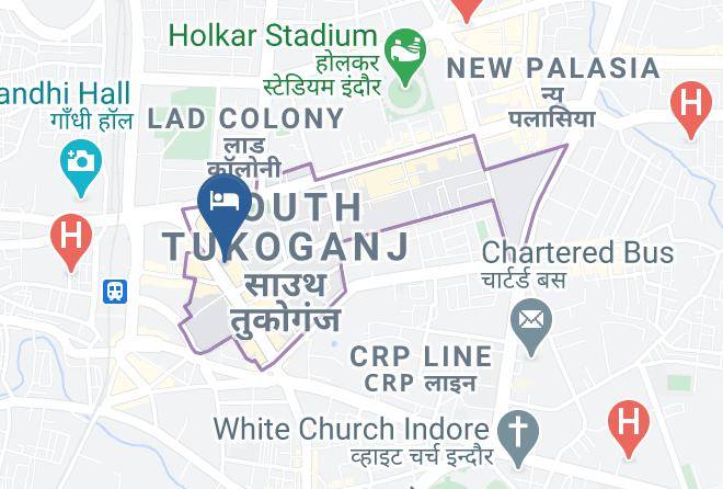 Indore - Lemon Tree Hotel Indore Maps