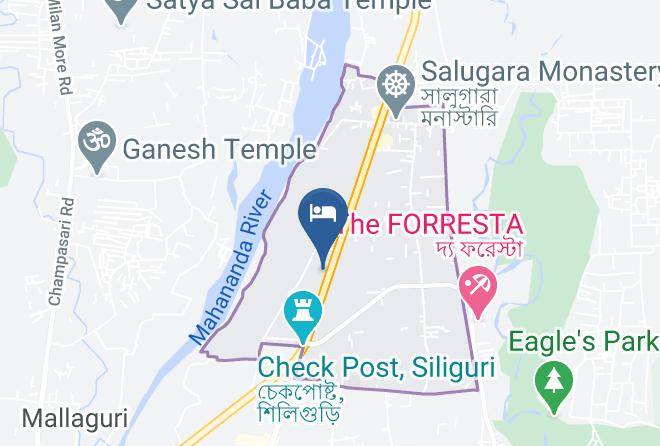 Siliguri - Lemon Tree Hotel Siliguri Maps