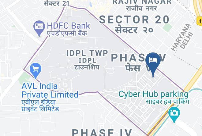Gurgaon - Lemon Tree Hotel Udyog Vihar Gurugram Maps