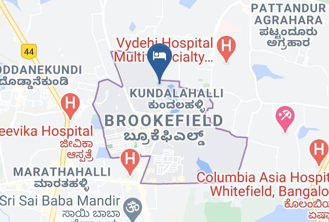 Bengaluru - Lemon Tree Hotel Whitefield Bangalore Maps