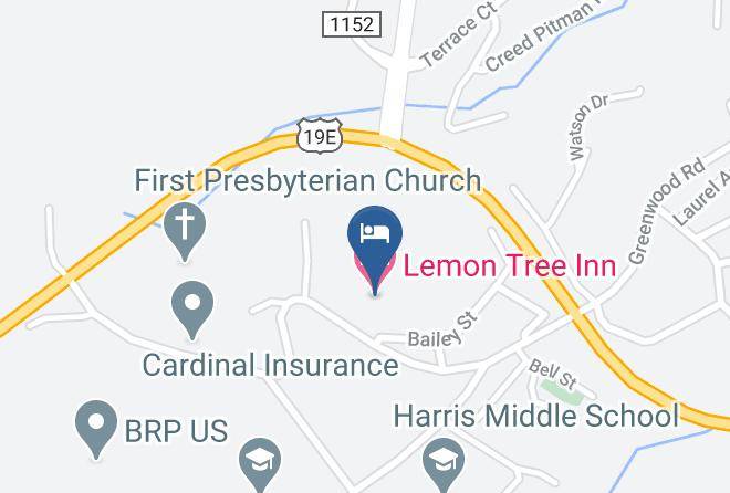 Mitchell - Lemon Tree Inn Maps