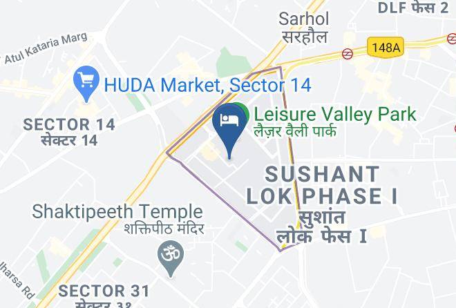 Lemon Tree Premier 2 Gurugram Map