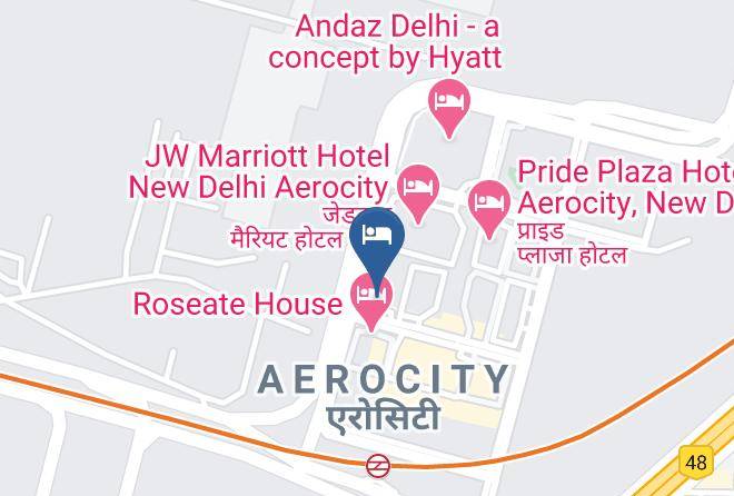 New Delhi - Lemon Tree Premier Delhi Airport Maps
