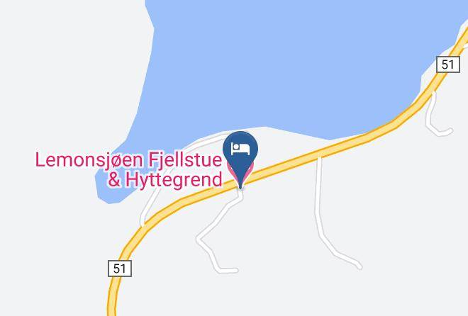 Vaga - Lemonsjoen Fjellstue & Hyttegrend Maps