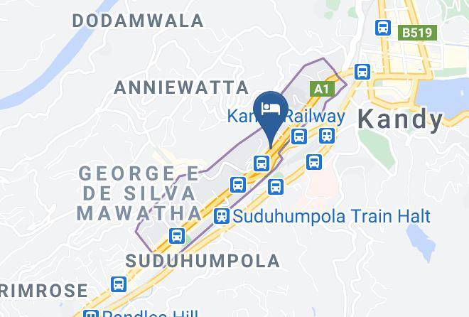 Kandy - Lemuria Restaurant Maps