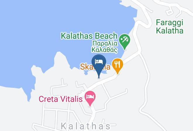 Khania - Lena Beach Hotel Maps