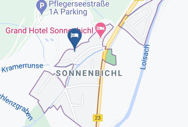 Garmisch Partenkirchen - Lena Ferienwohnung Maps