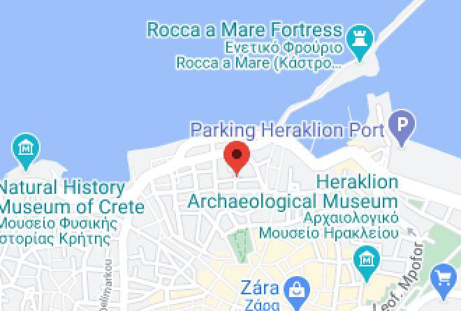 Iraklion - Lena Hotel Maps