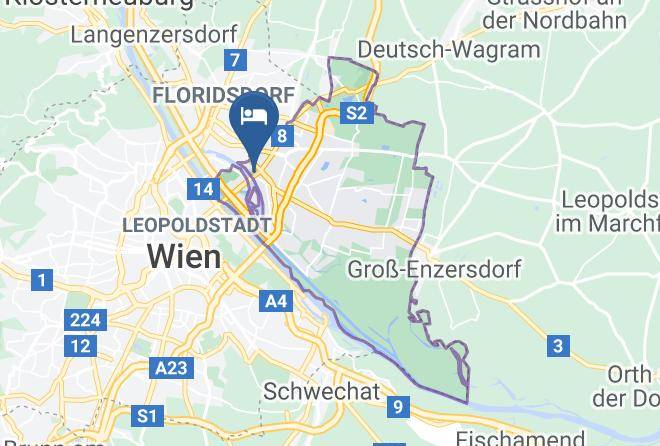 Vienna Donaustadt - Lenas Donau Hotel Maps