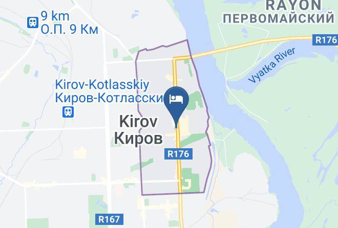 Kirov - Lenina 73a Tsn Maps