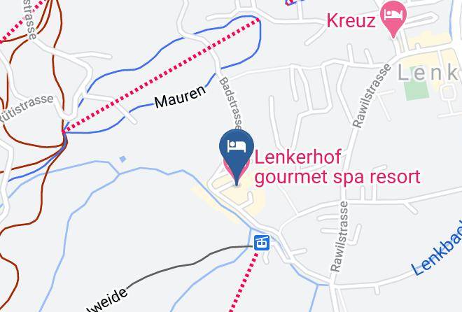 Obersimmental Saanen - Lenkerhof Gourmet Spa Resort Maps