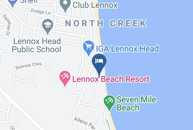 Ballina - Lennox On The Beach Maps