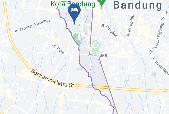 Bandung - Lenora Hotel Maps