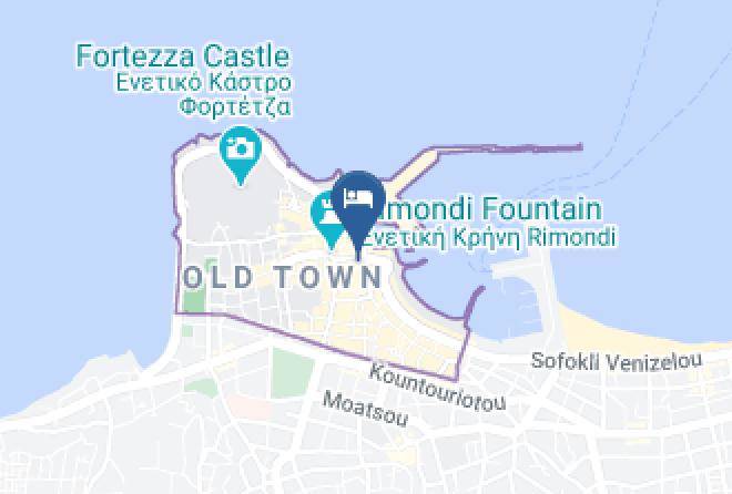 Rethimni - Leo Hotel Maps