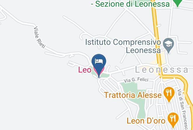 Rieti - Leo Hotel Maps