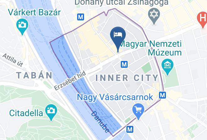 Budapest 5 Kerulet - Leo Panzio Maps
