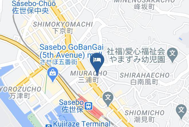 Sasebo City - Leo Plaza Hotel Sasebo Maps