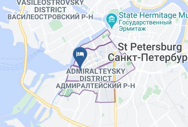Saint Petersburg - Leohotels On Rizhskiy Maps