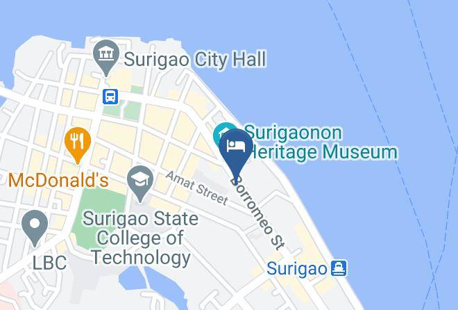 Surigao Del Norte - Leomondee Hotel Maps